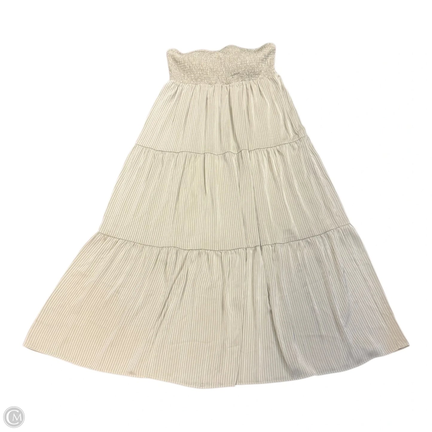 Dress Casual Maxi By Cmc In White, Size: Xxl