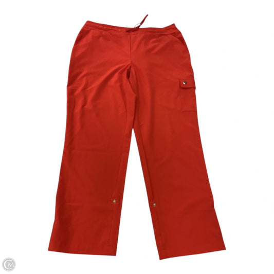 Pants Lounge By Chicos In Orange, Size: 8