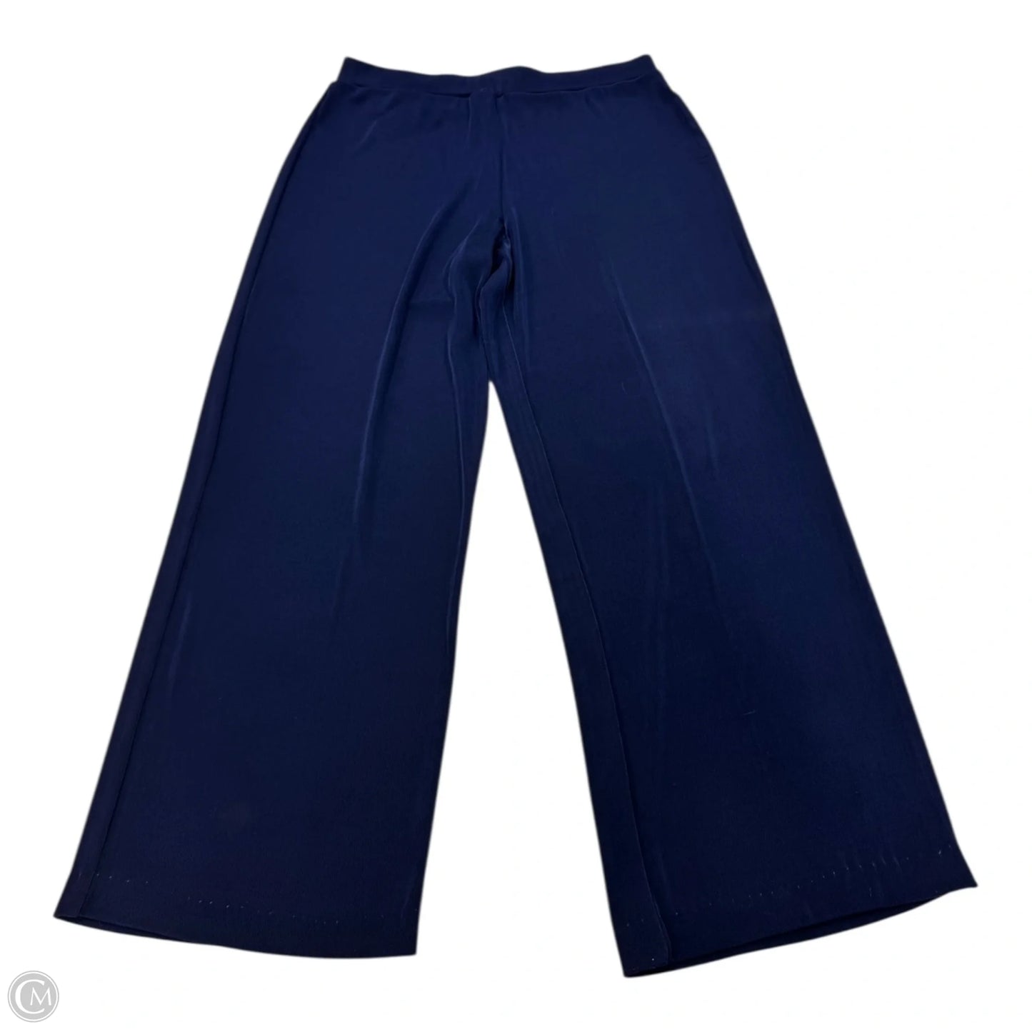 Pants Wide Leg By Kasper In Navy, Size: M