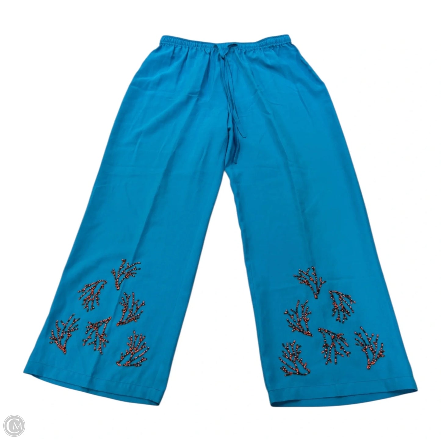 Pants Lounge By Bamboo Traders In Blue, Size: 10