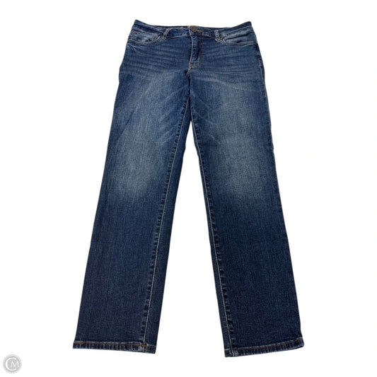 Jeans Skinny By Kut In Blue Denim, Size: 4