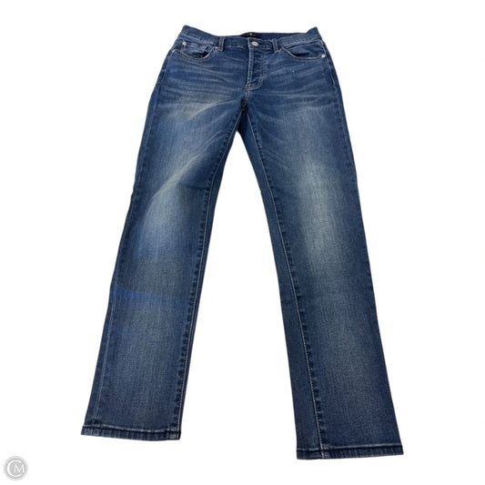 Jeans Skinny By 7 For All Mankind In Blue Denim, Size: 2