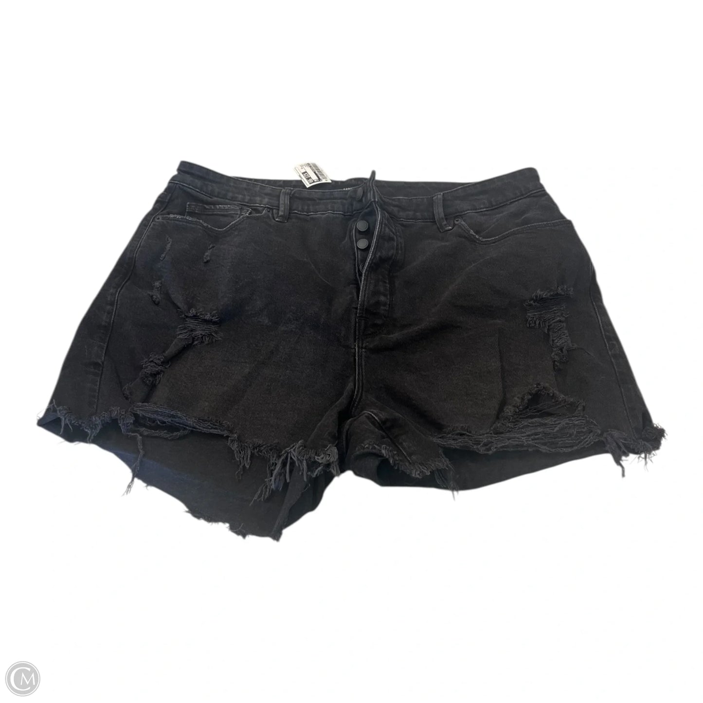 Shorts By Good American In Black, Size: 18