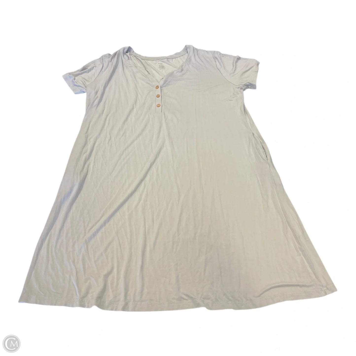 Dress Casual Short By Clothes Mentor In Taupe, Size: Xxl