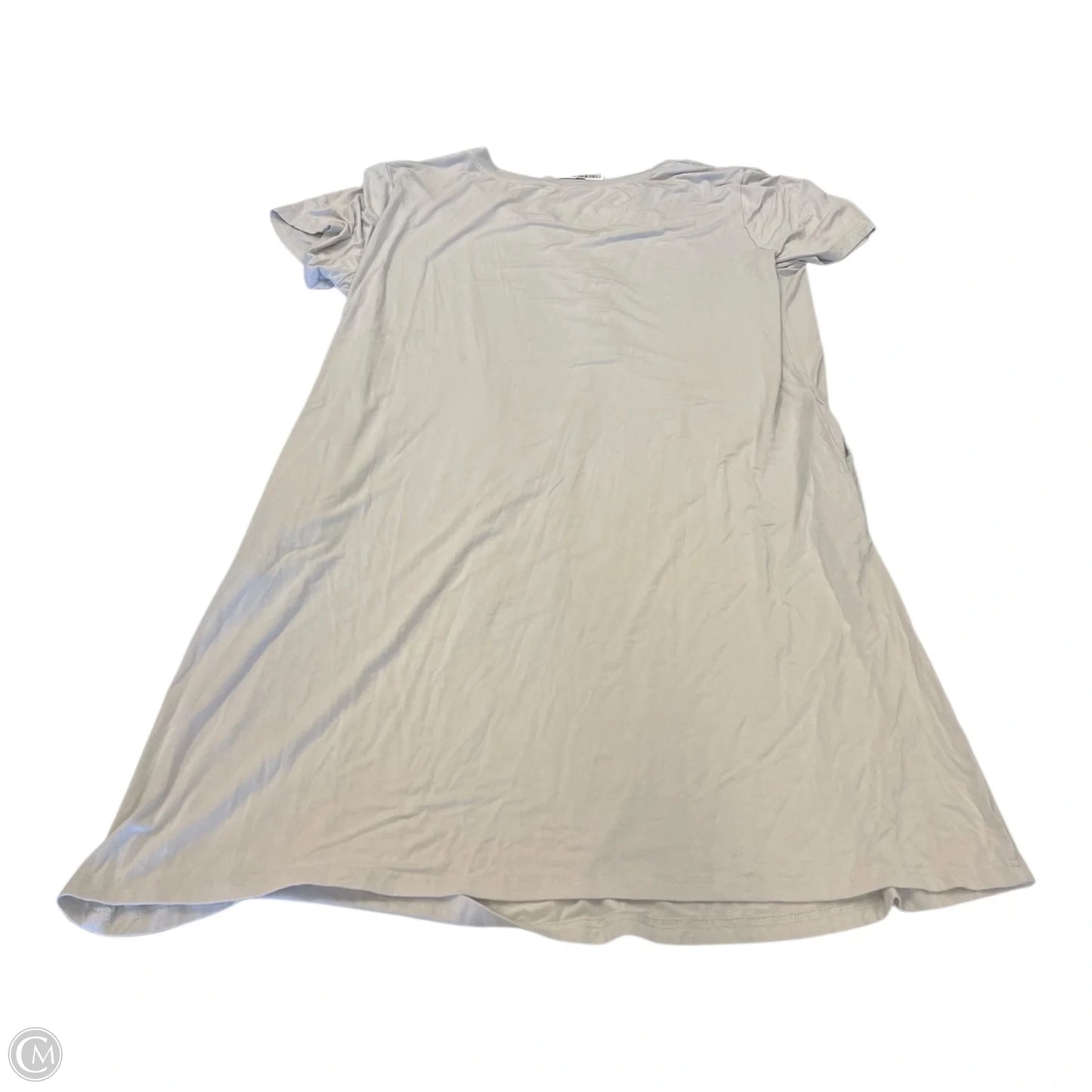 Dress Casual Short By Clothes Mentor In Taupe, Size: Xxl