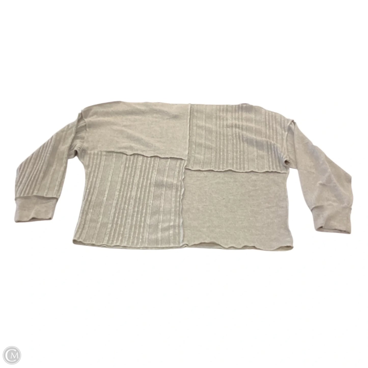 Top Long Sleeve By Daytrip In Brown, Size: Xl