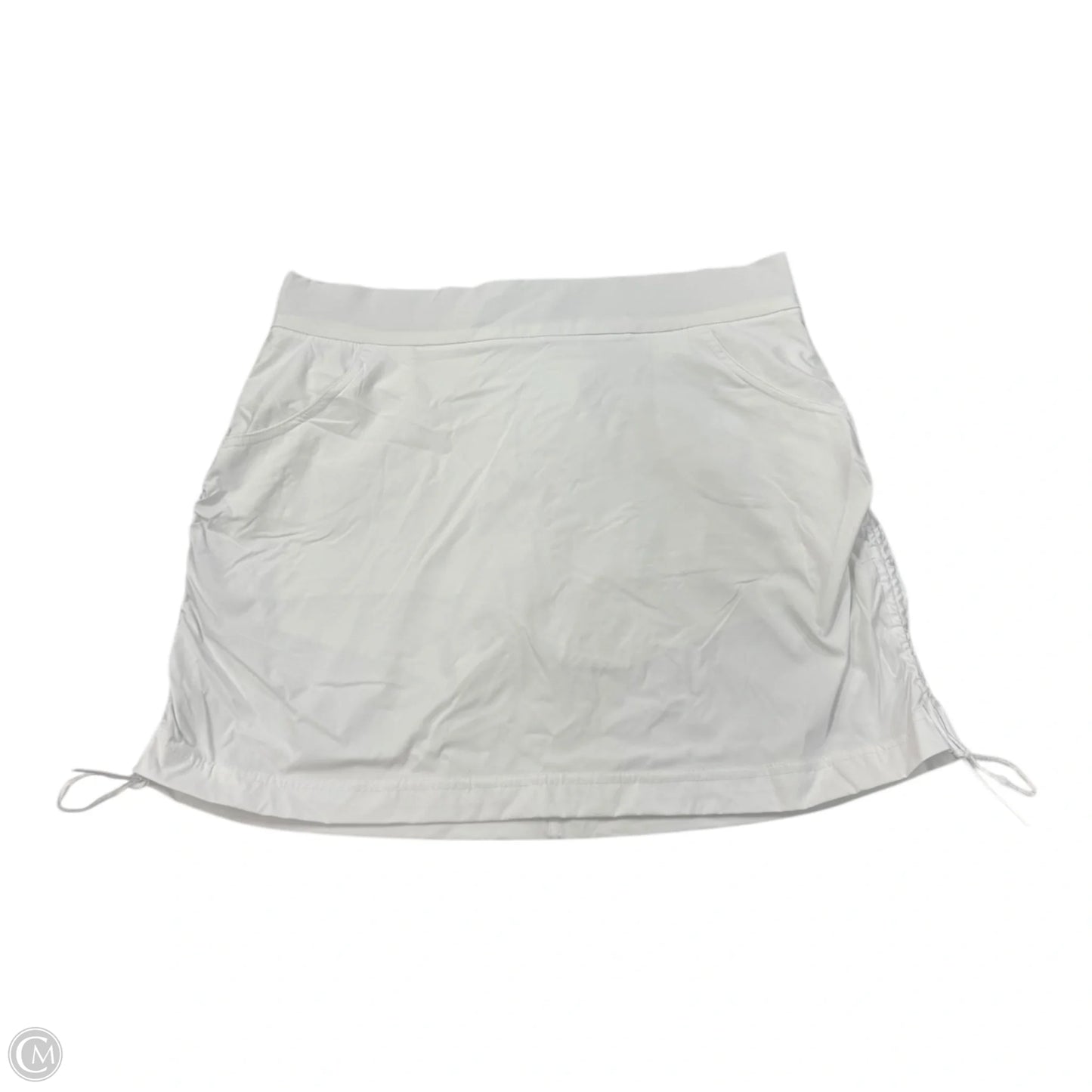 Athletic Skort By Columbia In White, Size: L