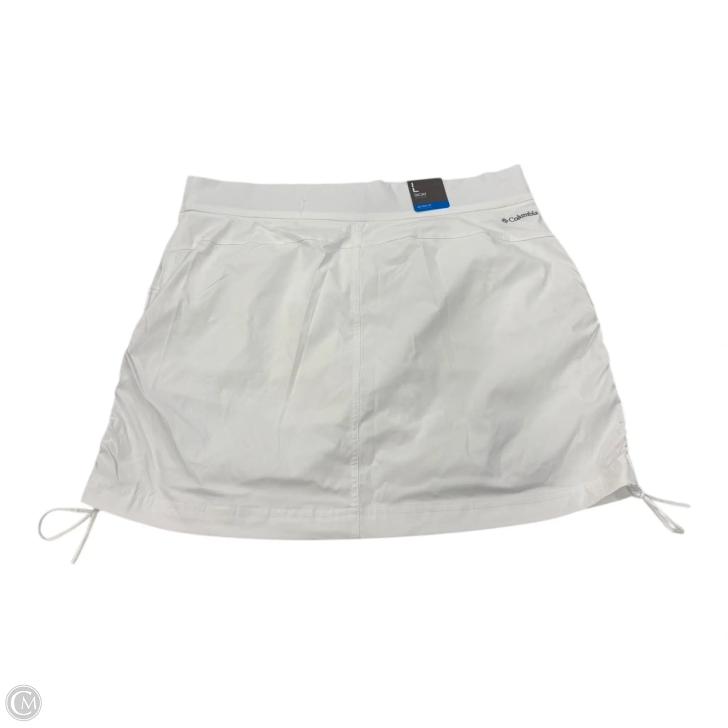 Athletic Skort By Columbia In White, Size: L