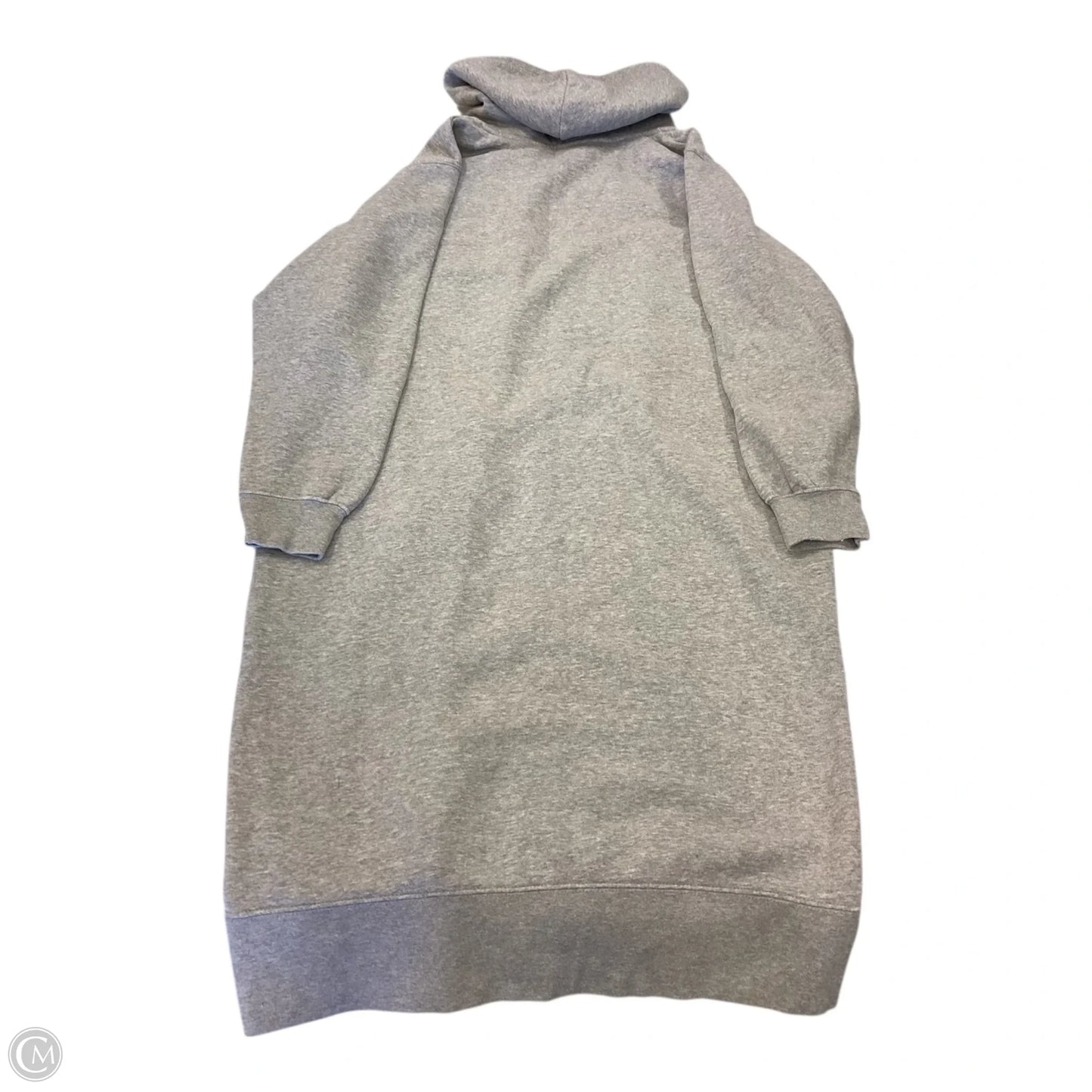 Sweatshirt Hoodie By Nike In Grey, Size: S