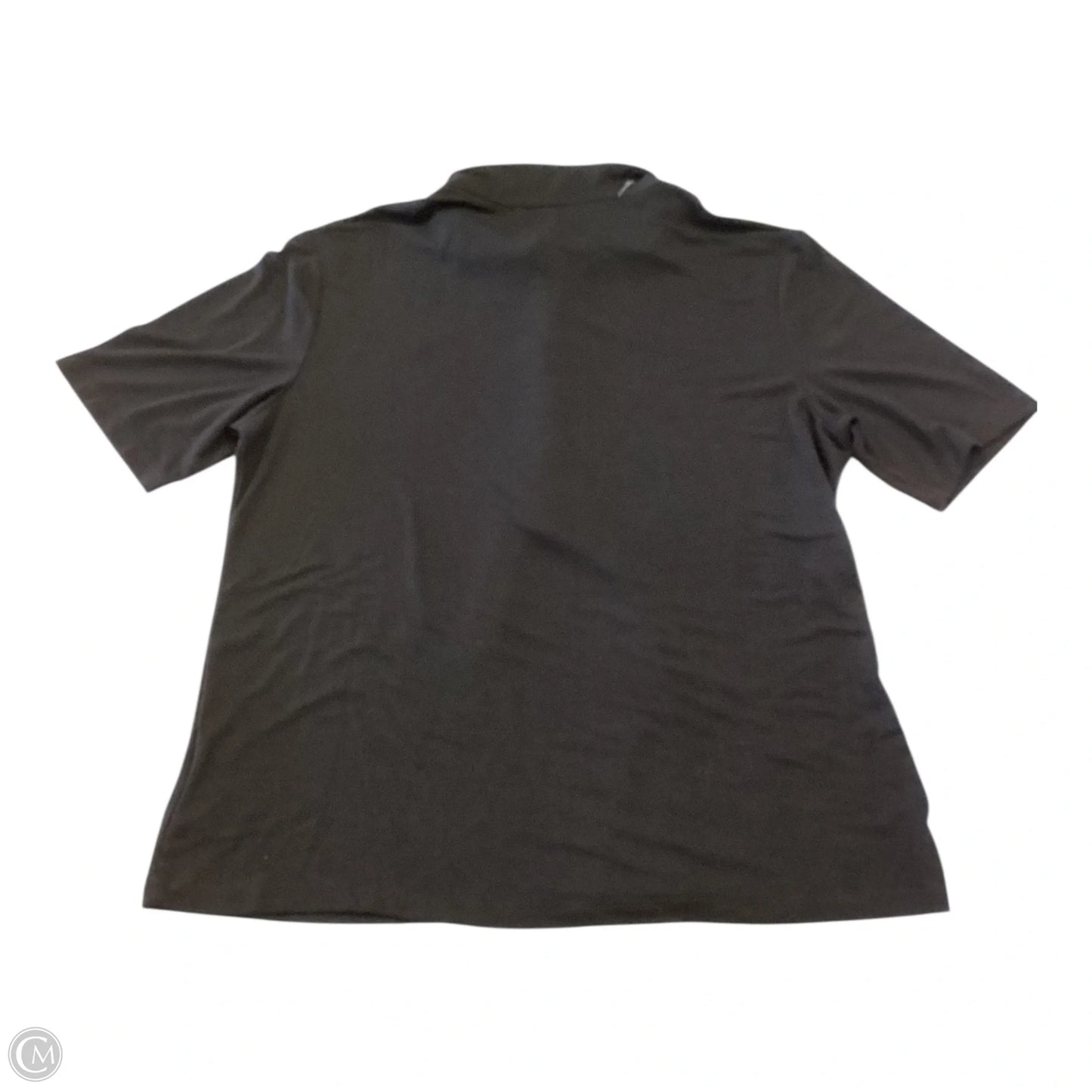 Top Short Sleeve By H&m In Black, Size: Xl