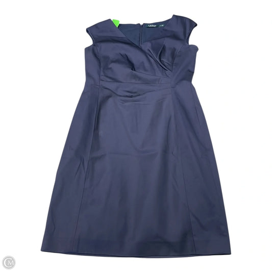 Dress Party Short By Lauren By Ralph Lauren In Navy, Size: 12