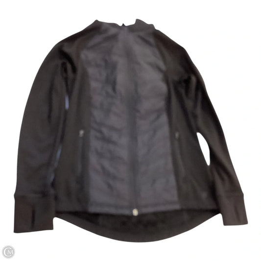 Athletic Jacket By Fila In Black, Size: M