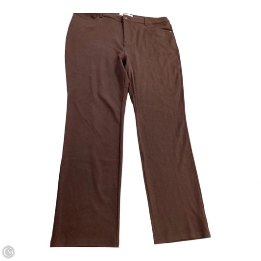 Pants Other By Croft And Barrow In Brown, Size: 16