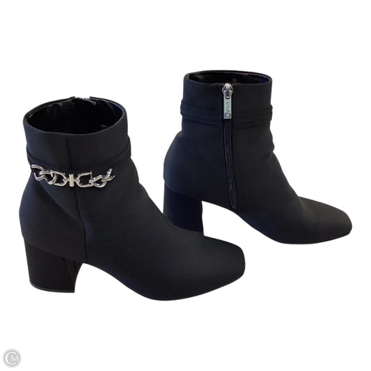 Boots Ankle Heels By Unisa In Black, Size: 6