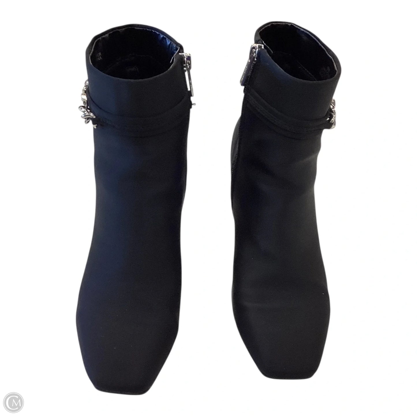 Boots Ankle Heels By Unisa In Black, Size: 6