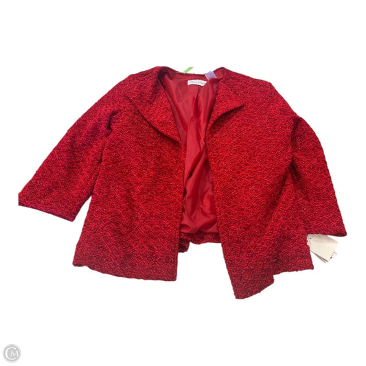Jacket Other By Alfred Dunner In Red, Size: 10