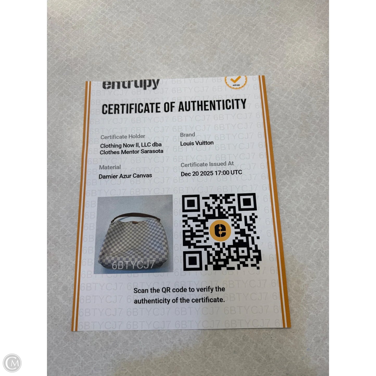 Handbag Luxury Designer By Louis Vuitton, Size: Large