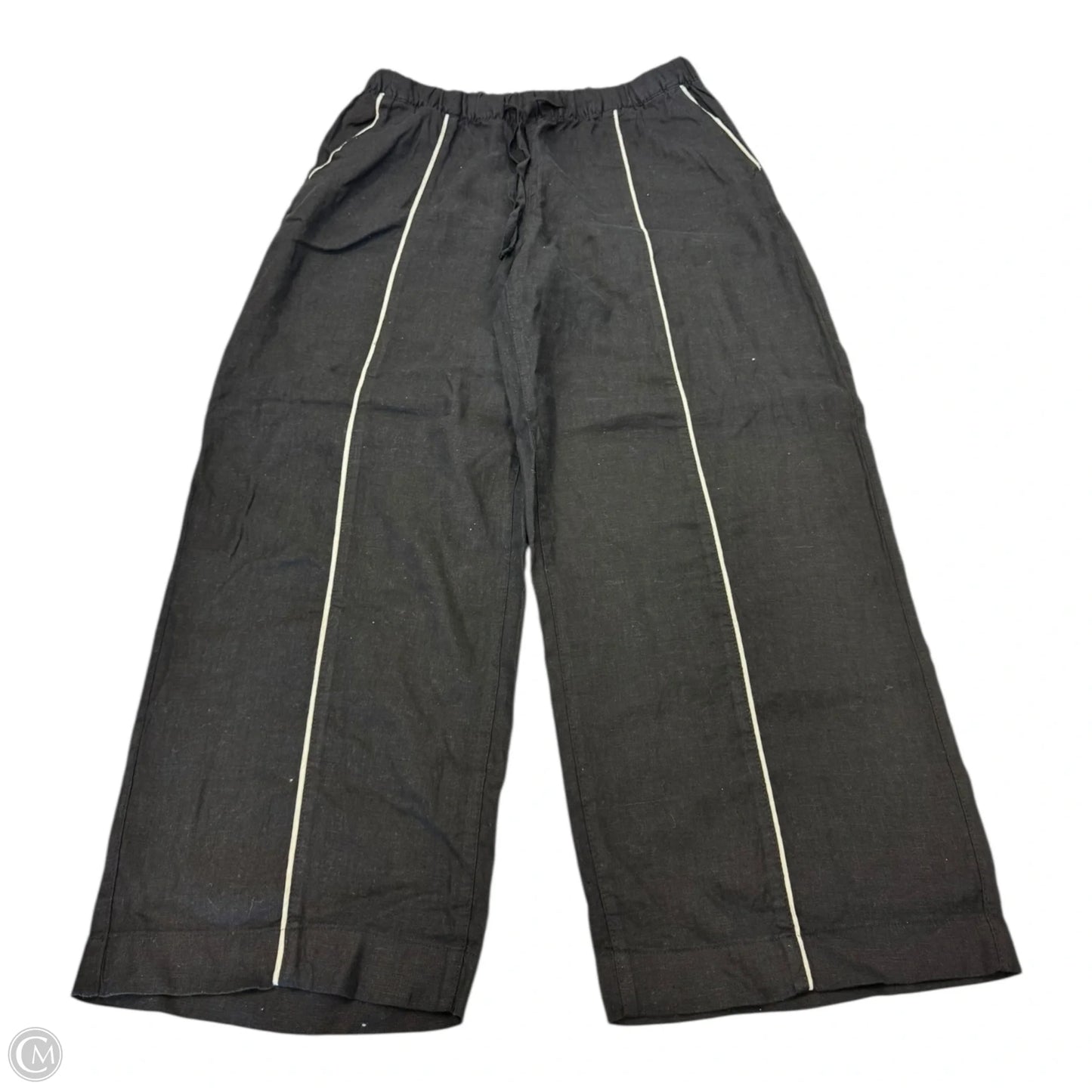 Pants Linen By Tahari In Blue, Size: Xl