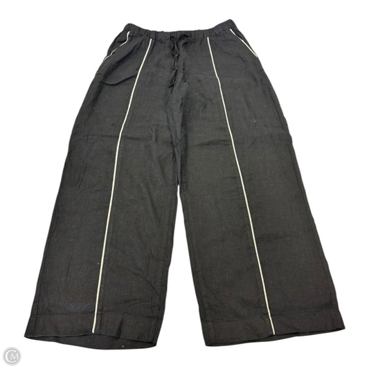 Pants Linen By Tahari In Blue, Size: Xl
