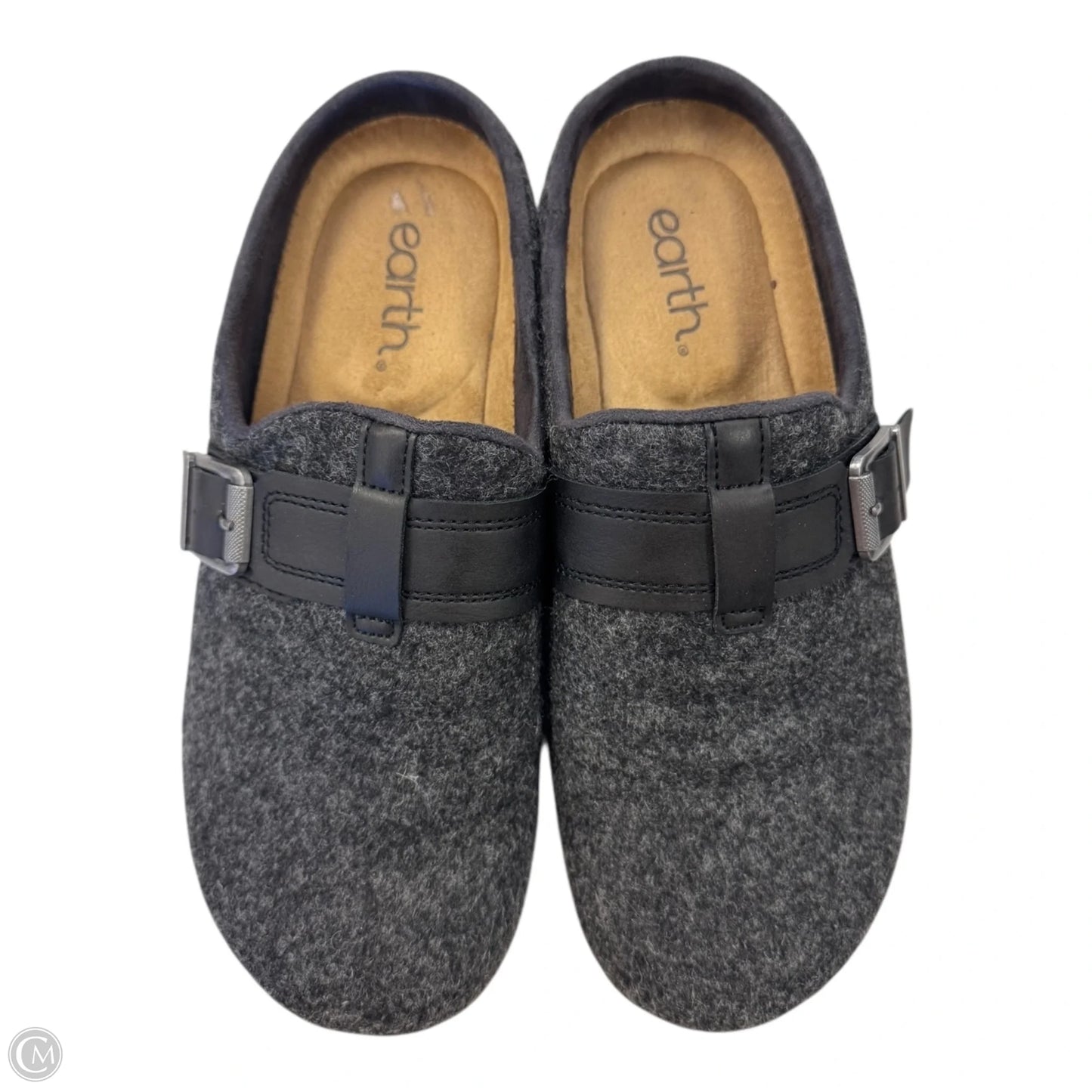 Shoes Flats By Earth In Grey, Size: 7