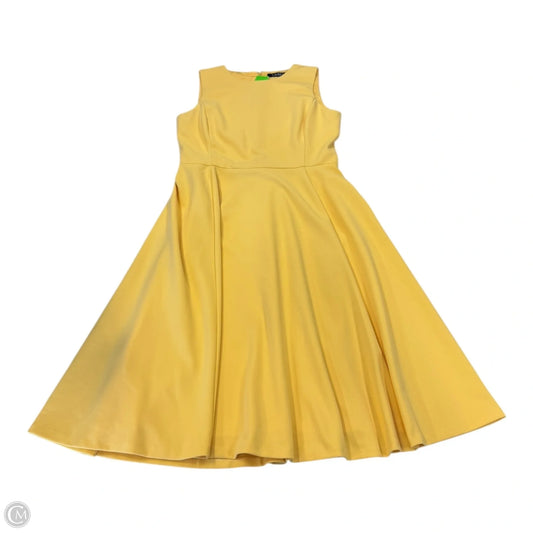 Dress Casual Short By Lauren By Ralph Lauren In Yellow, Size: 6
