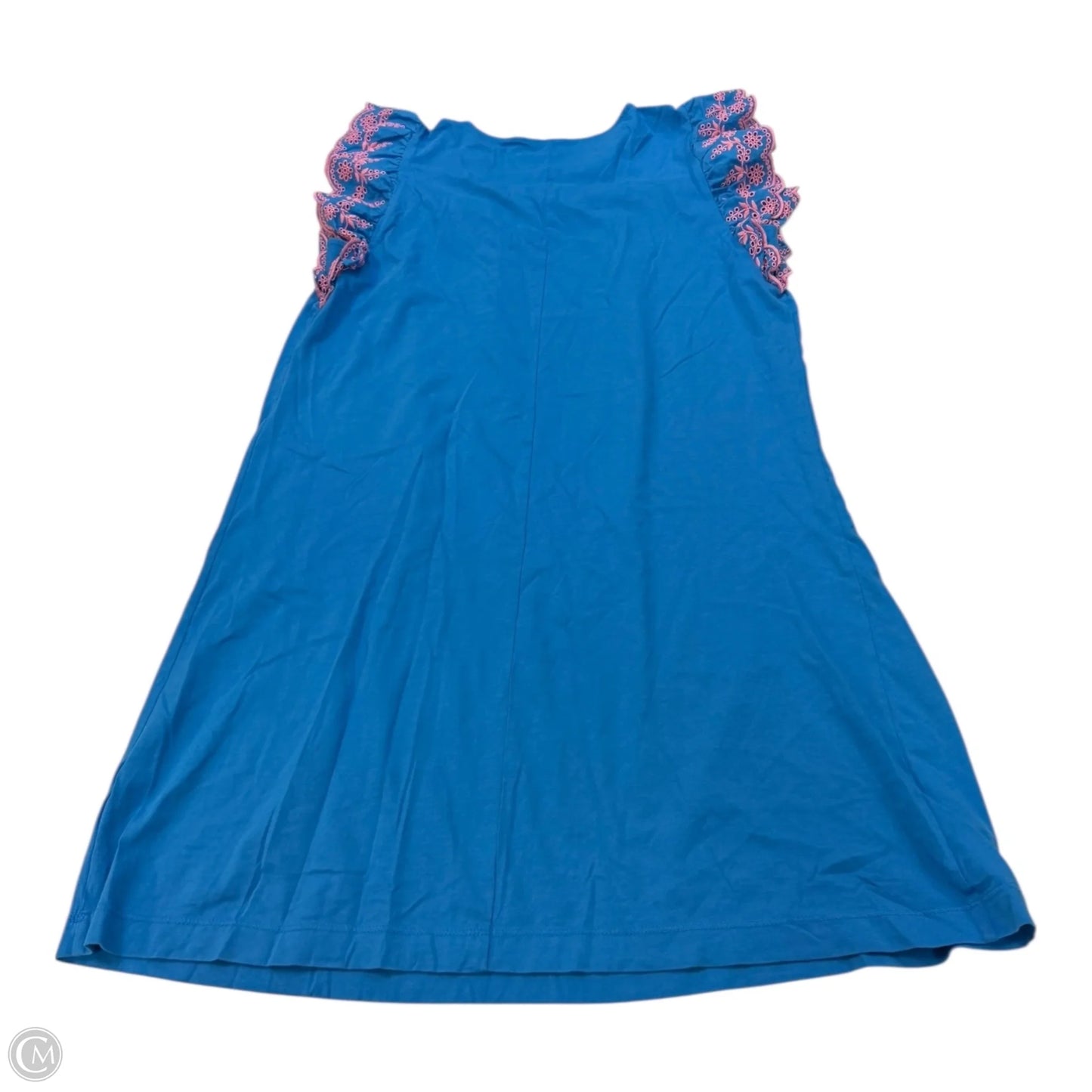 Dress Designer By Lilly Pulitzer In Blue & Pink, Size: L
