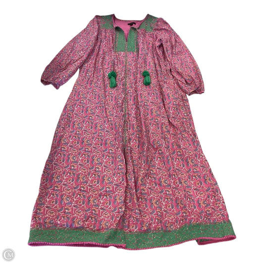 Dress Casual Maxi By J. Crew In Multi-colored, Size: M