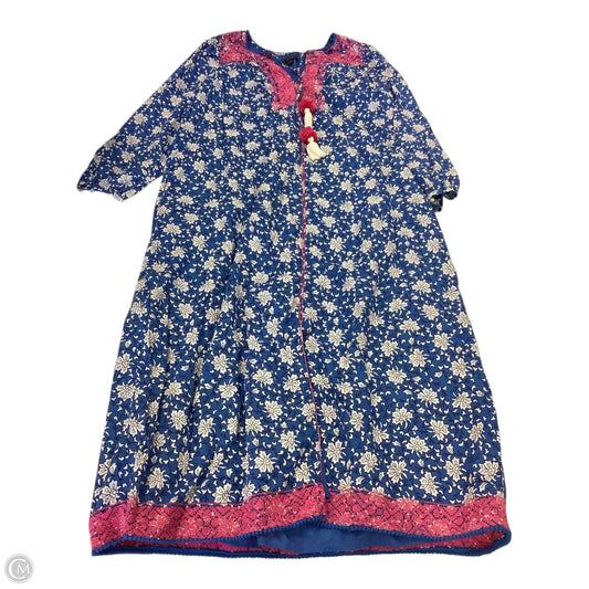 Dress Casual Maxi By J. Crew In Multi-colored, Size: M