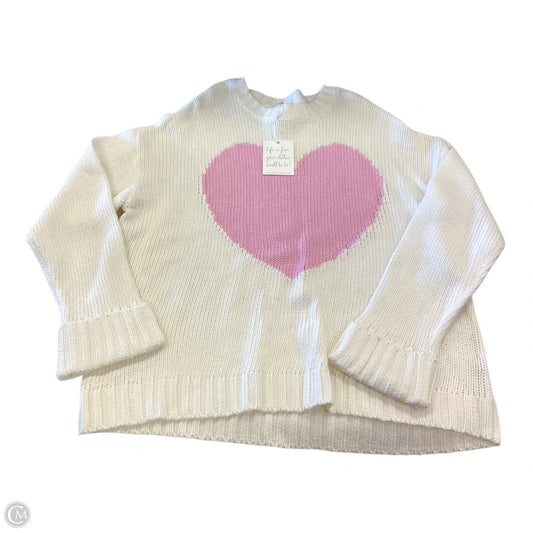 Sweater By Show Me Your Mumu In White, Size: Xl