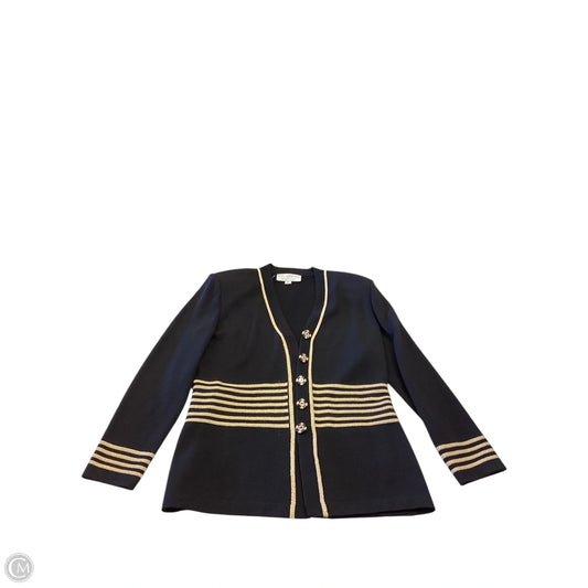 Blazer Luxury Designer By St John Collection In Black, Size: 8