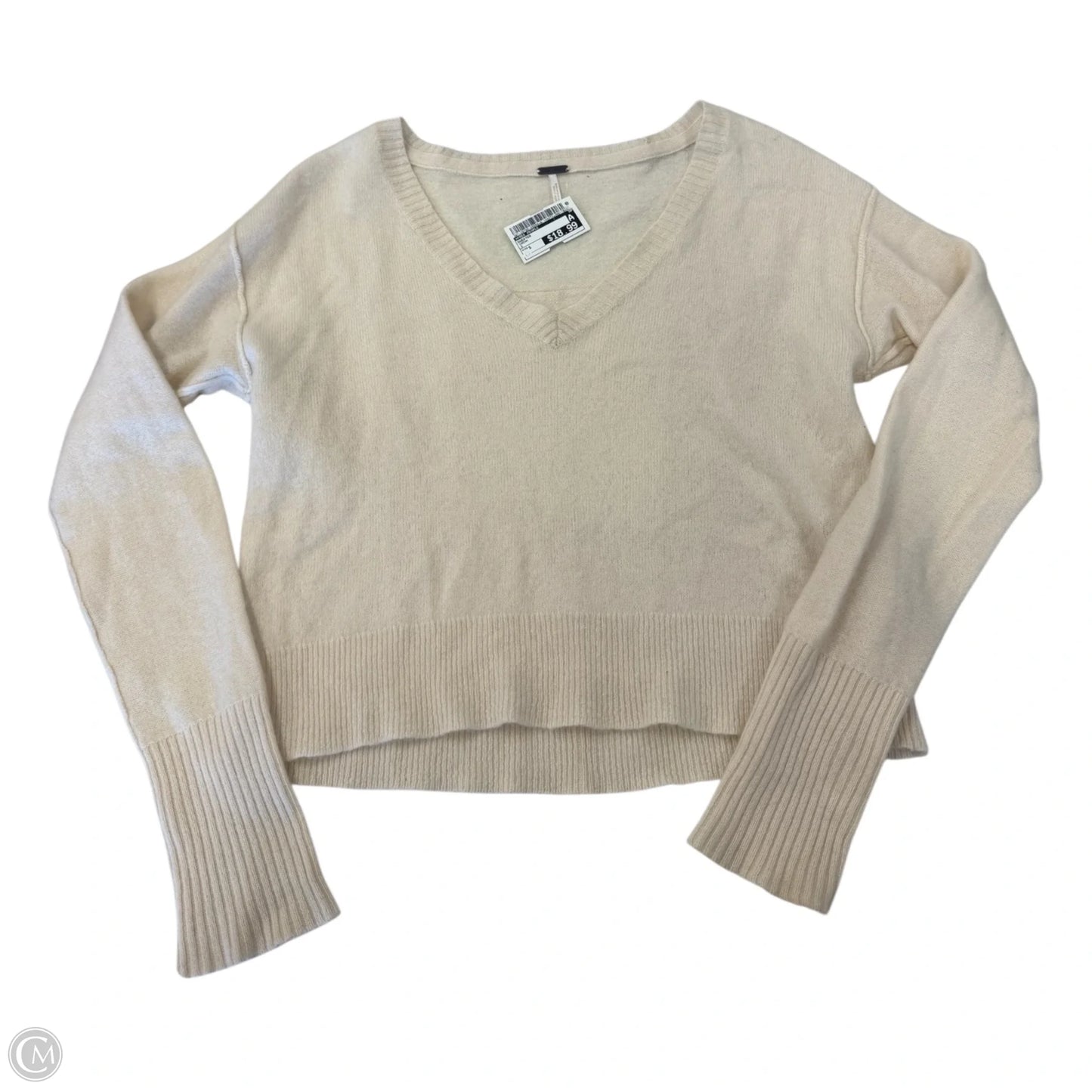 Sweater By Free People In Cream, Size: S