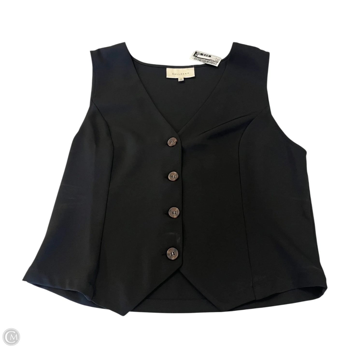 Vest Other By Melloday In Black, Size: S