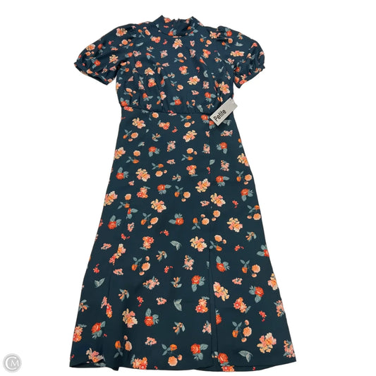 Dress Casual Midi By Ann Taylor In Multi-colored, Size: 0p