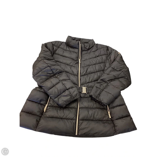 Jacket Puffer & Quilted By Michael By Michael Kors In Black, Size: Xxl
