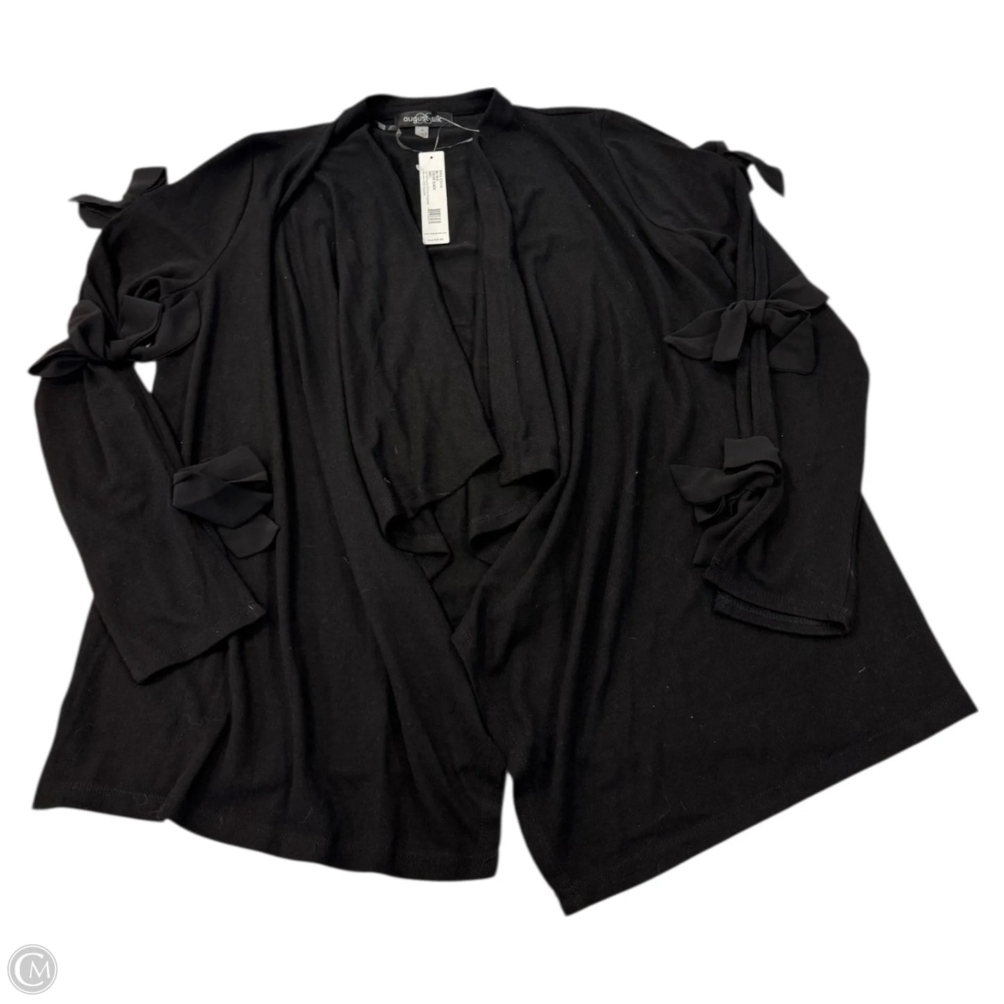 Cardigan By August Silk In Black, Size: L