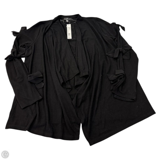 Cardigan By August Silk In Black, Size: L