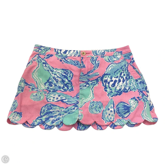 Skort Designer By Lilly Pulitzer In Multi-colored, Size: 12