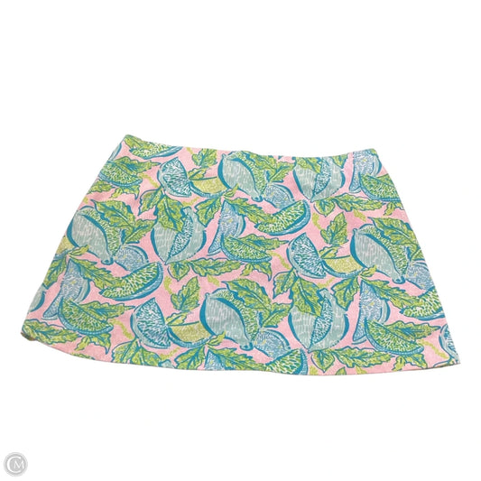 Skort Designer By Lilly Pulitzer In Multi-colored, Size: L