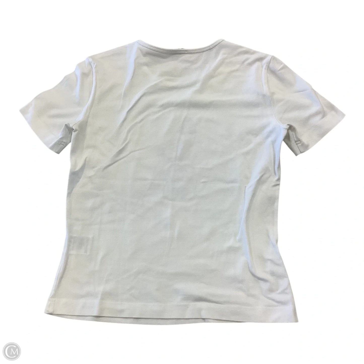 Top Short Sleeve Basic By Disney In Grey, Size: M