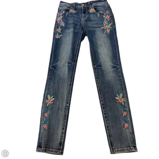 Jeans Skinny By Grace In Blue Denim, Size: 2