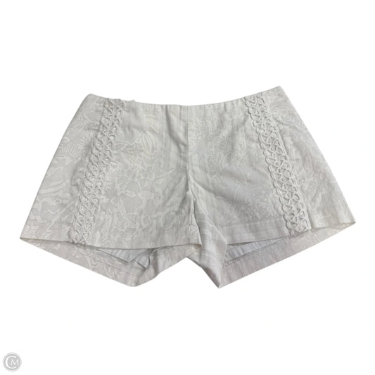 Shorts Designer By Lilly Pulitzer In White, Size: 0