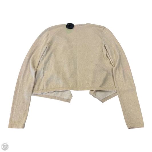 Cardigan Designer By Lilly Pulitzer In Tan, Size: Xxs
