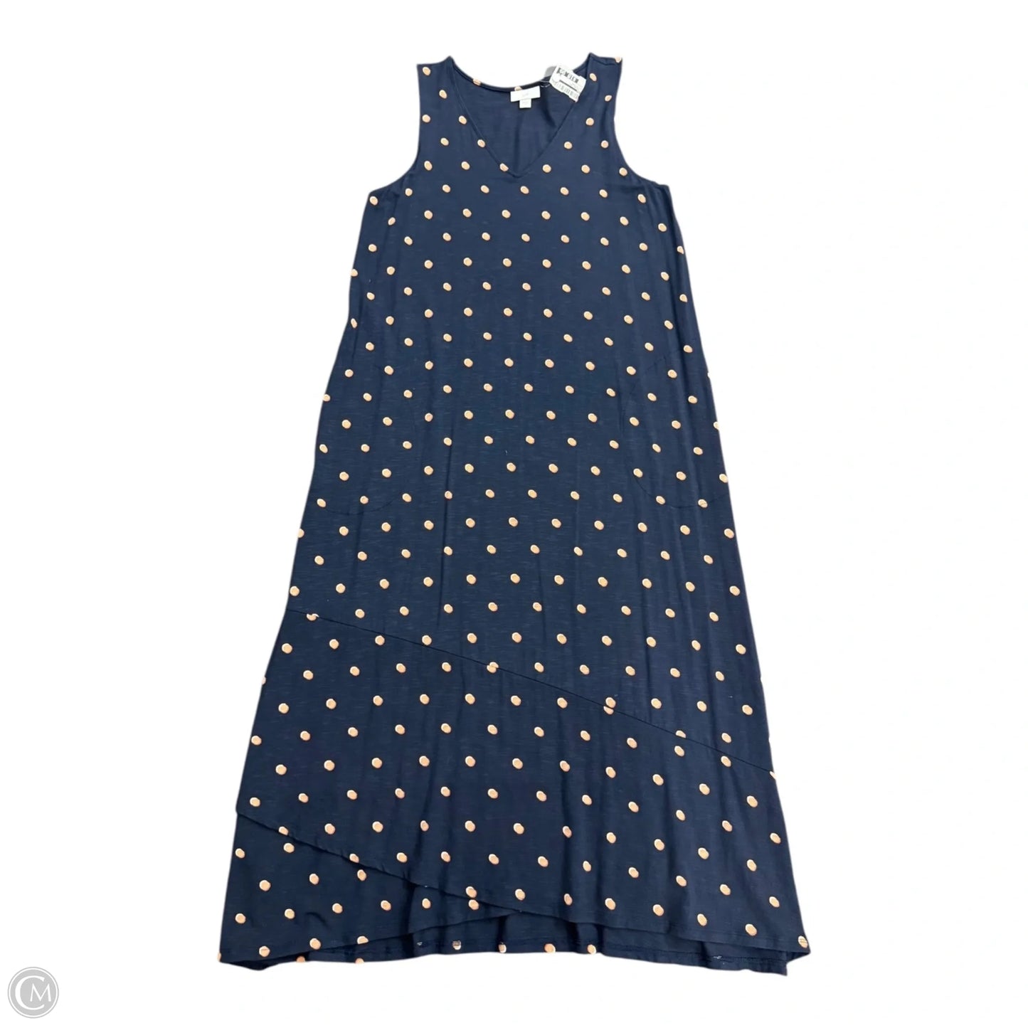 Dress Casual Maxi By J. Jill In Polkadot Pattern, Size: S