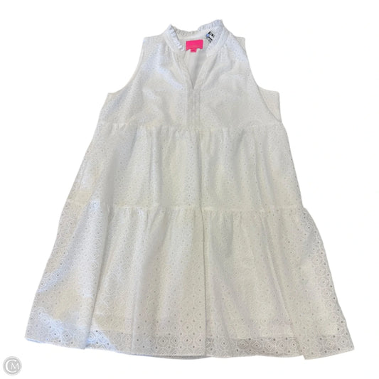 Dress Designer By Lilly Pulitzer In White, Size: Xl