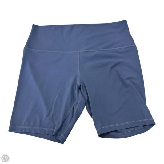 Athletic Shorts By Lululemon In Blue, Size: 14