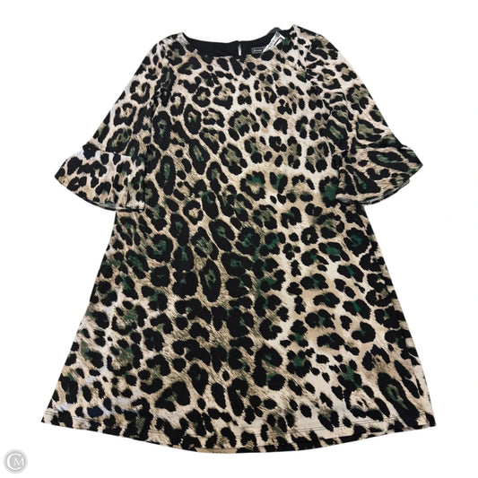 Dress Casual Short By Jessica Howard In Animal Print, Size: 12