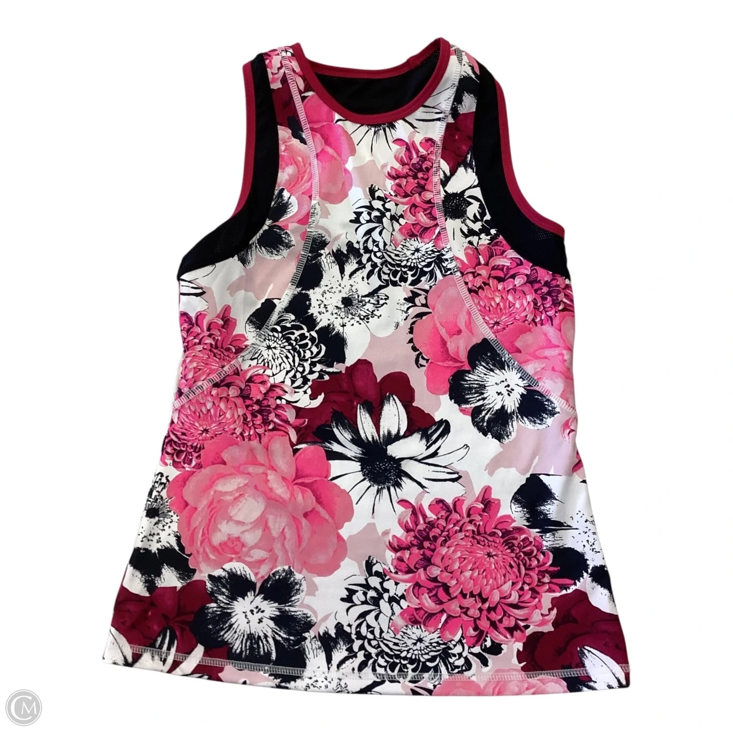 Athletic Tank Top By Tail In Floral Print, Size: S