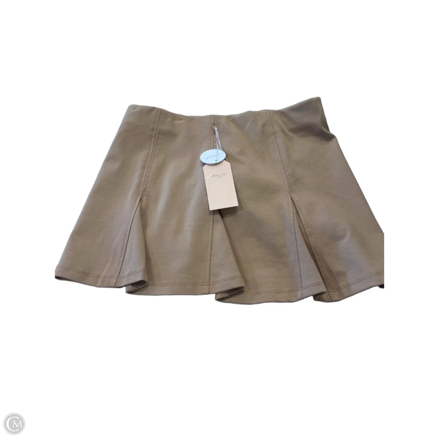 Skort By Clothes Mentor In Tan, Size: M