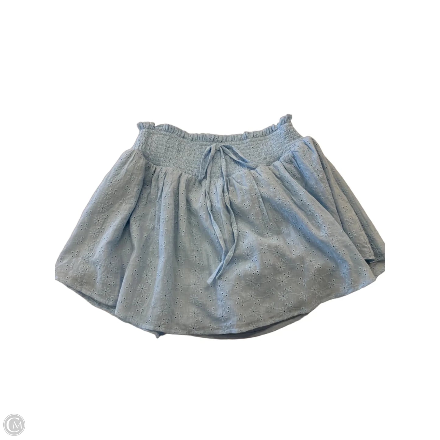 Skort By Clothes Mentor In Blue, Size: L