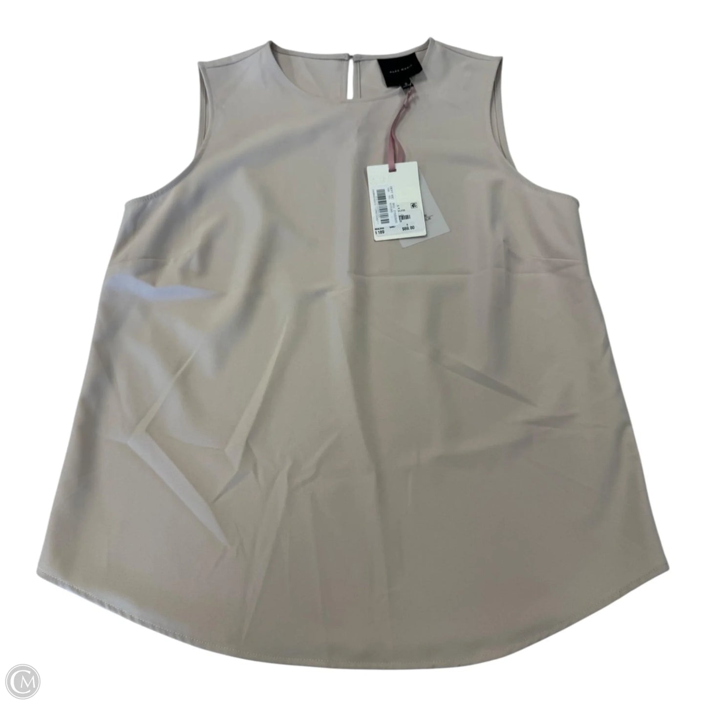 Blouse Sleeveless By Alex Marie In Tan, Size: S